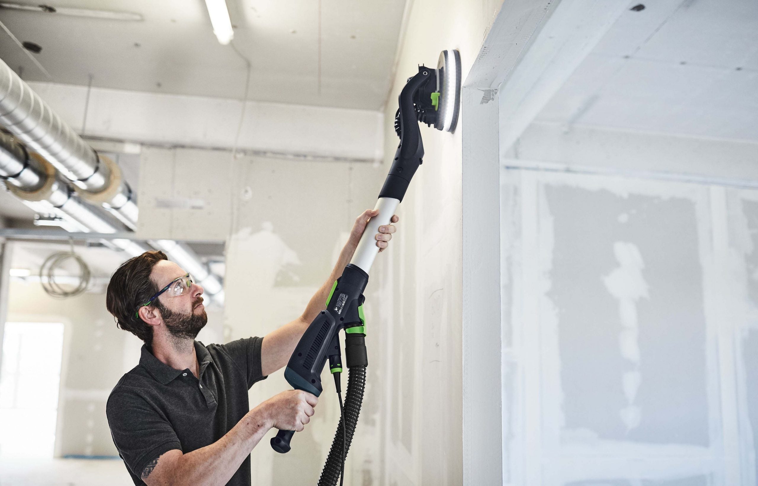225mm Planex Drywall Long Reach Sander in Systainer LHS 2 225 PLANEX 575992 By Festool