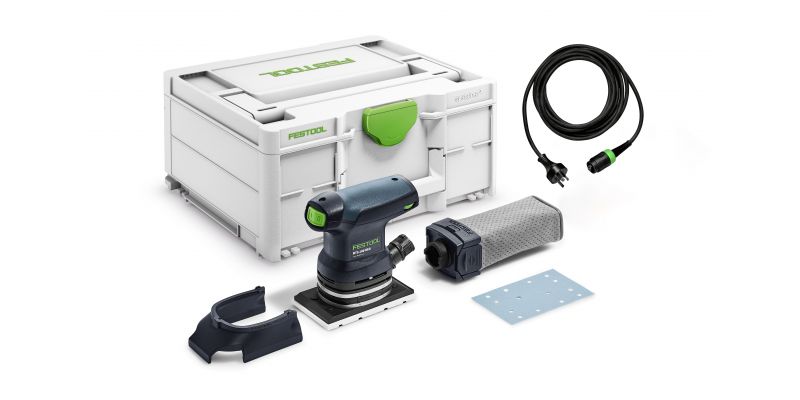 RTS 400 REQ 80 x 133mm Orbital 1/4 Sheet Sander in Systainer Bare (Tool Only) 576055 by Festool