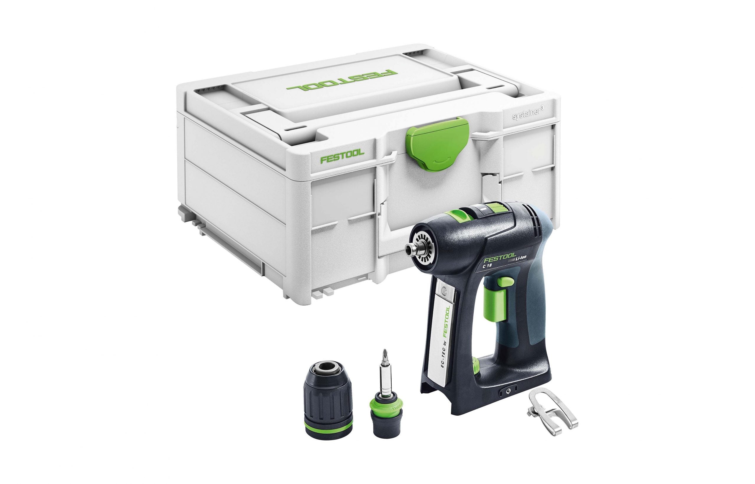 18V Cordless 2 Speed Basic Drill in Systainer 576434 by Festool