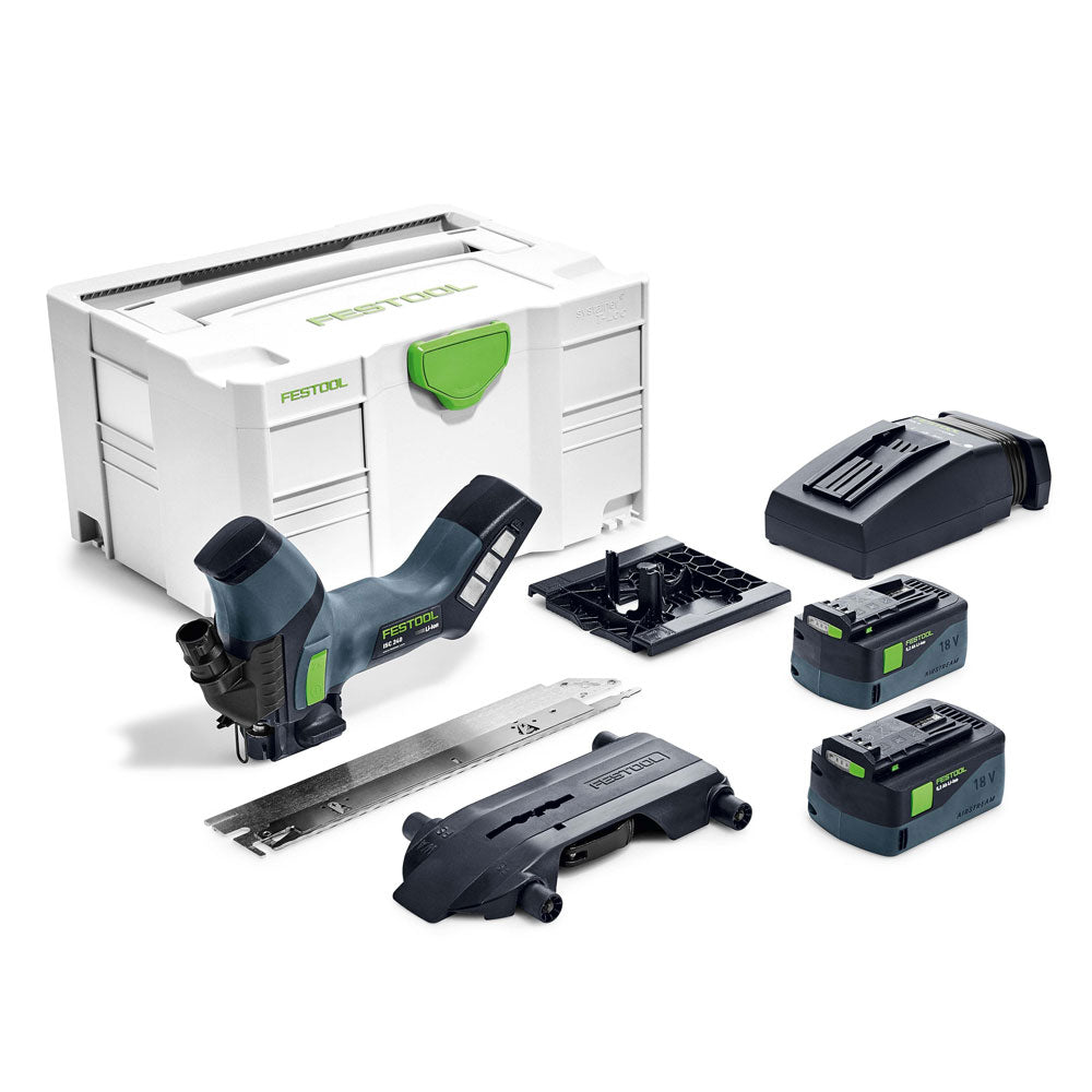 ISC 240 18V 240mm Cordless Insulation Saw 5.2Ah Set in Systainer 577128 by Festool