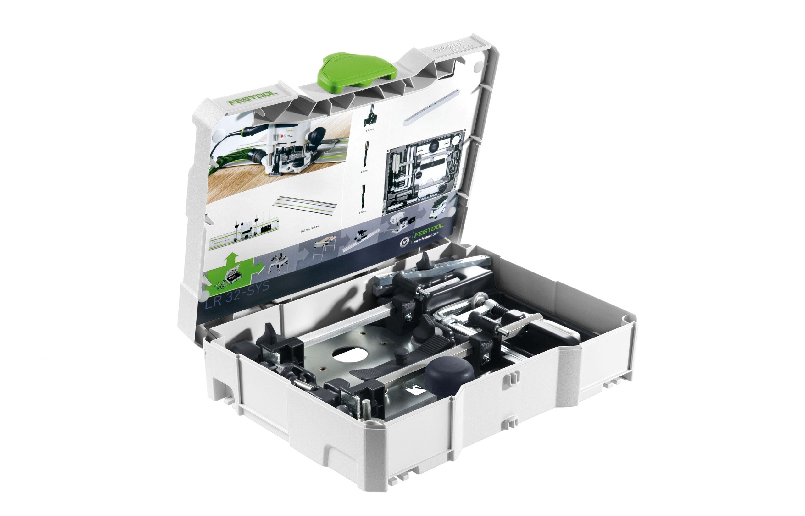 Hole Drilling System Systainer Set for LR 32 System 584100 by Festool