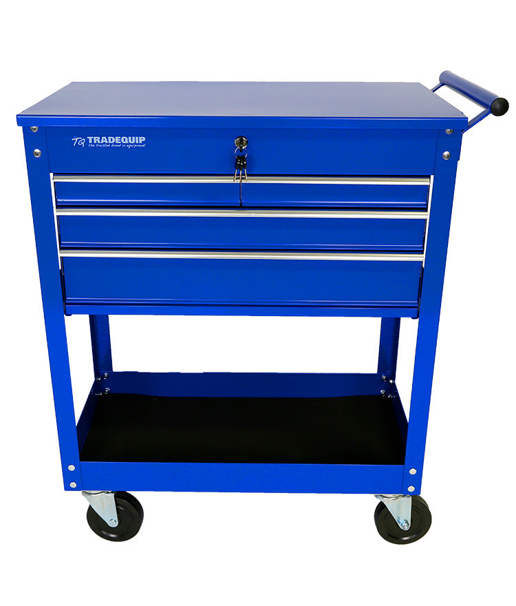 4 Drawer Tool Trolley Cart 6052 by Tradequip