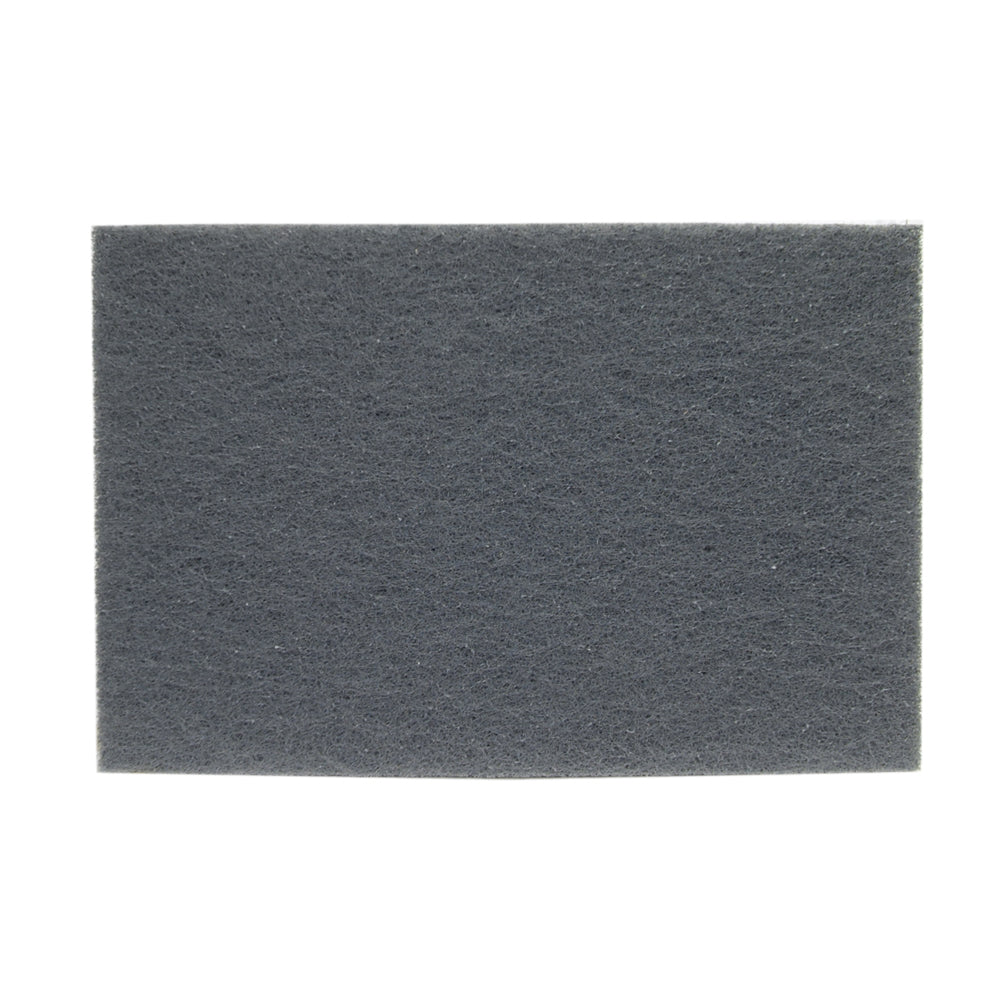 230mm x 150mm Grey Non-Woven Perforated Hand Pad 635 by Norton Bear-Tex
