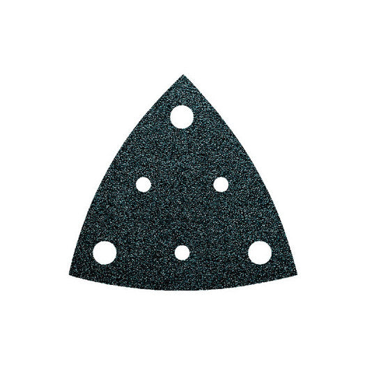 50Pce 120G Triangle Hook & Loop Abrasive (With Holes) 63717112017 by Fein