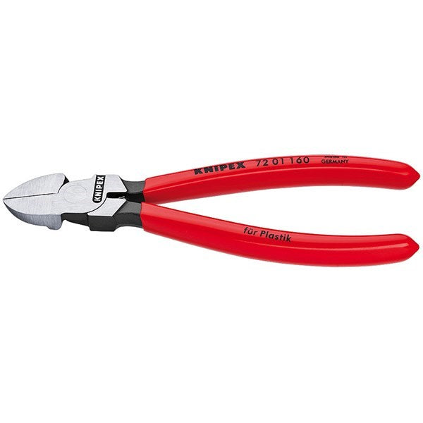 Diagonal Cutters / Pliers for Plastic 7201160 by Knipex