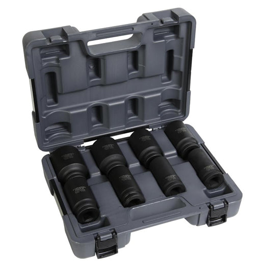 8Pce 3/4" Drive 1"-1-1/2" Imperial Deep Impact Socket Set 72513 by Typhoon Tools