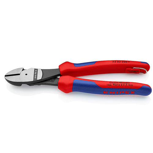 200mm Diagonal Cutting Pliers High Leverage 7421200 by Knipex