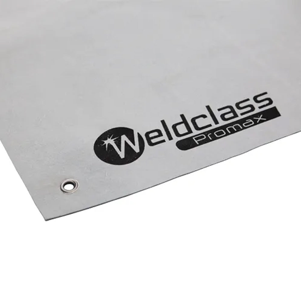 1.8m x 1.8m Promax Leather Welding Blanket (with eyelets) 8-LWB1818 by Weldclass