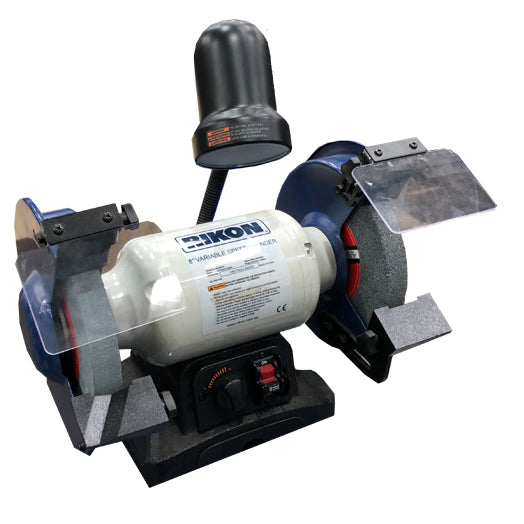 *Shop Soiled* 200mm (8") Variable Slow Speed Bench Grinder 80-800VS by Rikon