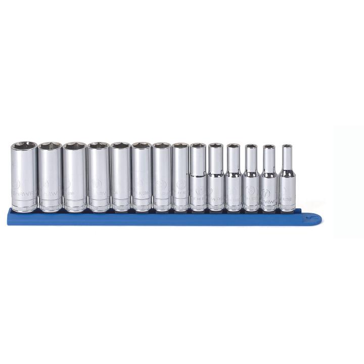 14 Pc 3/8” Drive 6 Point Deep Metric Socket Set 80554 by Gearwrench