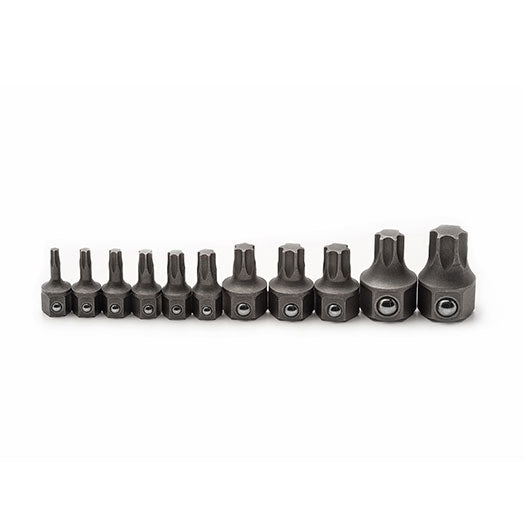 11Pce Metric Ratcheting Wrench TorxÂ® Insert Bit Set 81560 by Gearwrench