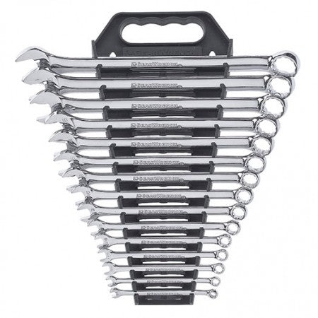 15Pce 12 Point Metric Long Pattern Combination Spanner Wrench Set 81902 by Gearwrench