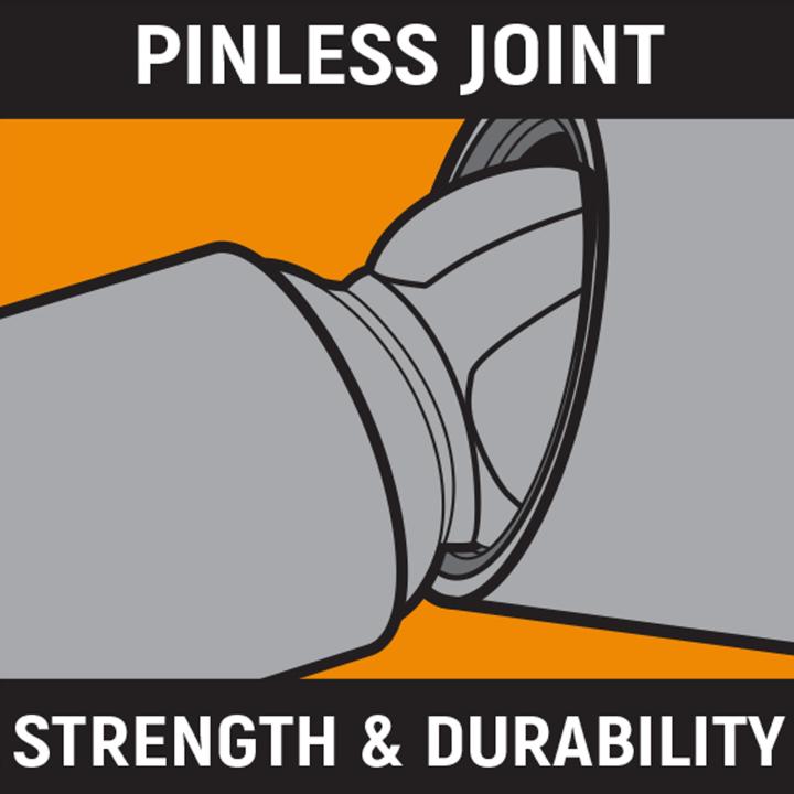 3Pc 1/2" Drive X-Core™ Pinless Universal Joint Impact Extension Set 6", 9" & 12" 84721N by Gearwrench