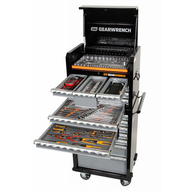 209Pce Combination Tool Kit + 26" Tool Chest & Trolley 89901 by GearWrench