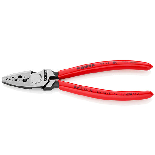 180mm Clamping Pliers For End Sleeves 9771180 by Knipex