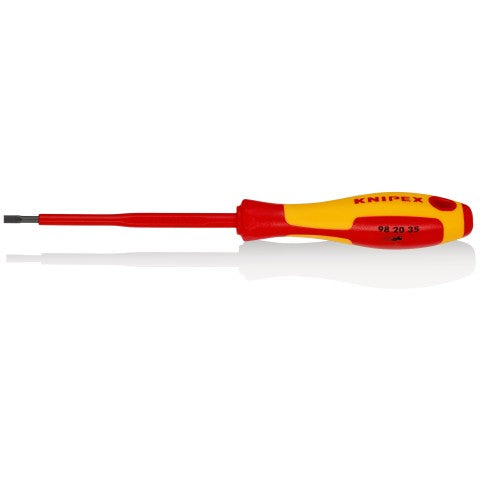 3.5mm Slotted Insulated Screwdriver 982035 by Knipex