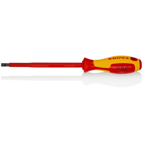 6.5mm Slotted Insulated Screwdriver 982065 by Knipex
