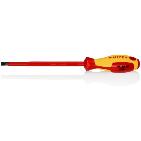 8mm Slotted Insulated Screwdriver 982080 by Knipex