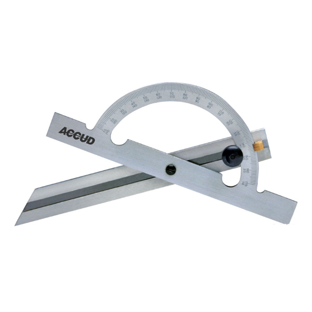 10-170 Protractor & 300mm Combination Square AC-813-012-01 by Accud