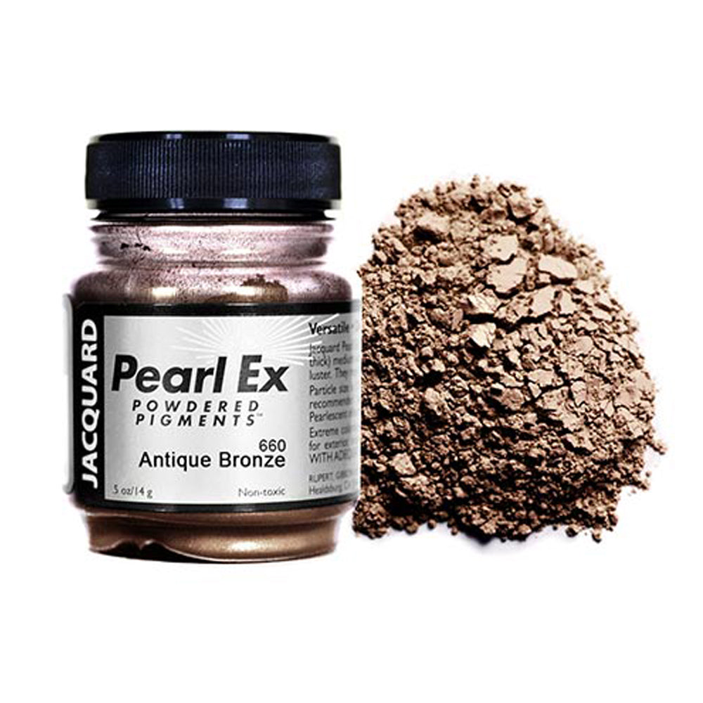 21g 'Antique Bronze' 660 Pearl Ex Powdered Pigment by Jacquard