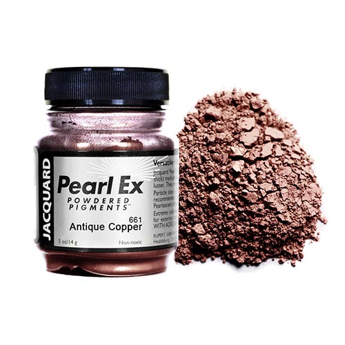 21g 'Antique Copper' 661 Pearl Ex Powdered Pigment by Jacquard