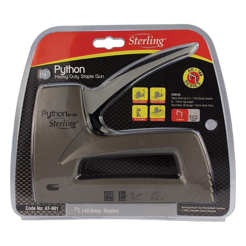 Python Multi-Function Staple Gun AT-901 by Sterling