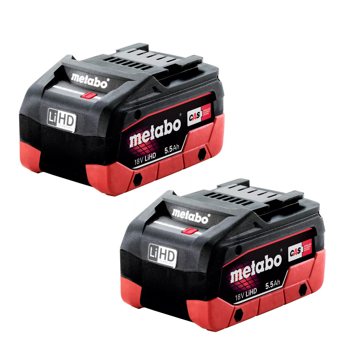 18V 5.5Ah Twin Pack Battery (AU32102550) by Metabo
