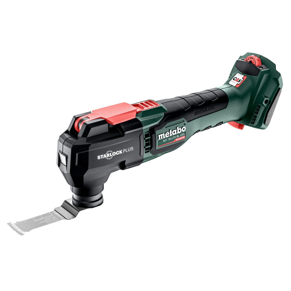 18V Multi Tool Bare (Tool Only) MT 18 LTX BL QSL (613088850) by Metabo