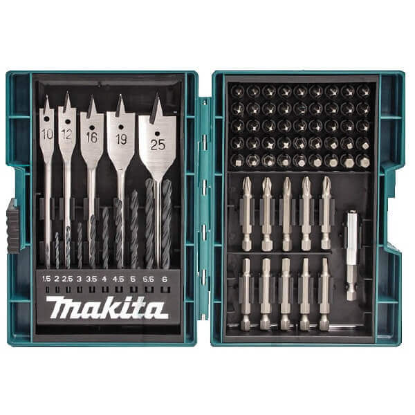 71Pce Drilling & Driver Combination Set B-49828 by Makita