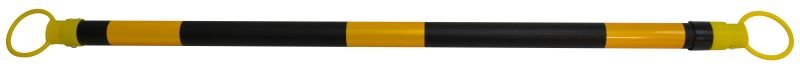 Yellow / Black Retractable ABS Cone Bar BCB739 by Maxisafe