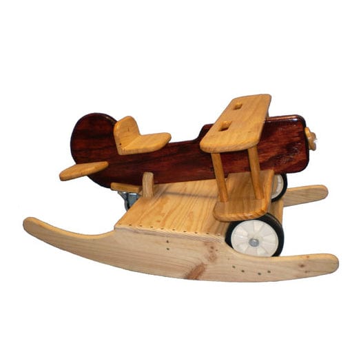 Bi-Plane Rocker' Wooden Toy Plan & Pattern
