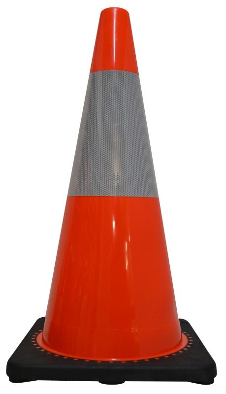 700mm Reflective Traffic Cone BTC761R by Maxisafe
