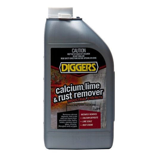 1L Calcium, Lime & Rust Remover by Diggers