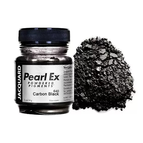 20g 'Carbon Black' 640 Pearl Ex Powdered Pigment by Jacquard