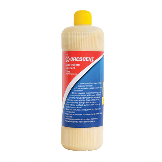 1L Wax Based Lubricant suit Fish Tape Cl100 by Crescent