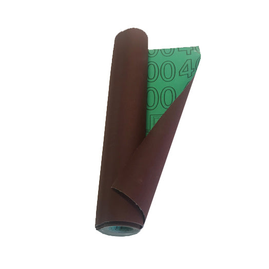 400G x 300mm x 10m Green Abrasive / Sandpaper Emery Cloth Roll 10m-400 by Colour Goded Grit