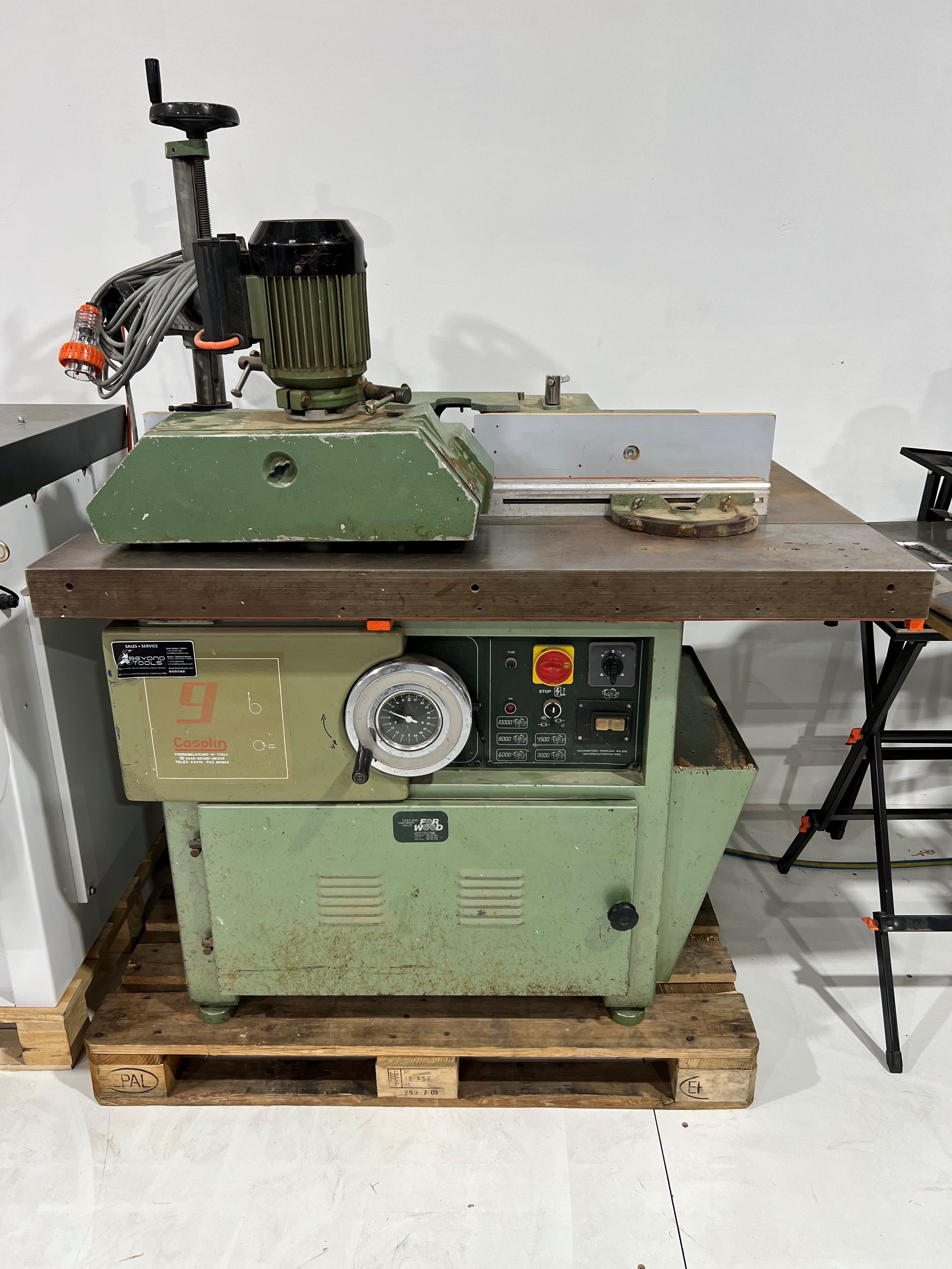 *Pre-Loved* Spindle Moulder With Power Feed by Casolin