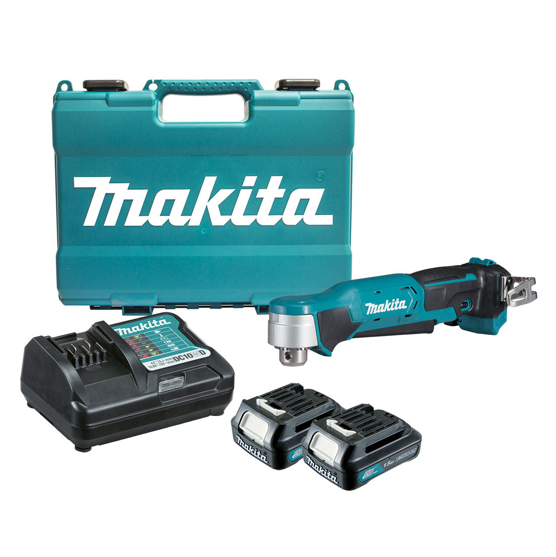 12V Angle Drill Keyed Chuck Kit DA332DWYE by Makita