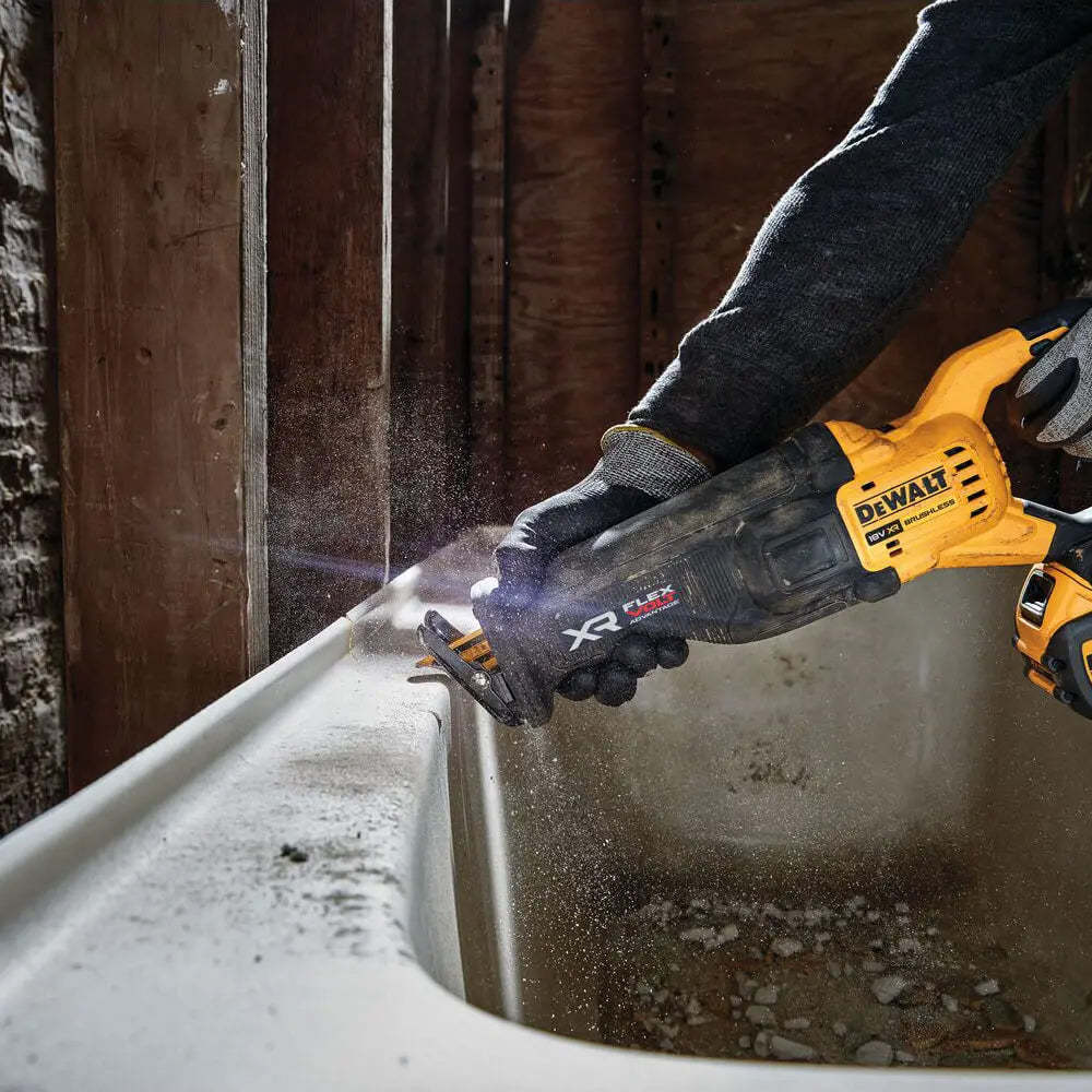 18V XR Flexvolt Advantage Reciprocating Saw Bare (Tool Only) DCS386N-XE by DeWalt