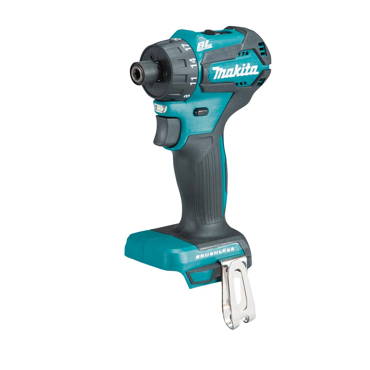 18V Brushless Sub-Compact 1/4" Hex Chuck Driver Drill Bare (Tool Only) DDF083Z by Makita