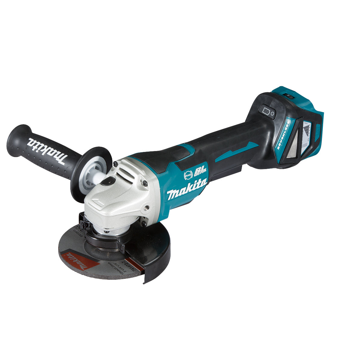 18V 125mm Brushless Paddle Switch Angle Grinder Bare (Tool Only) DGA517Z by Makita