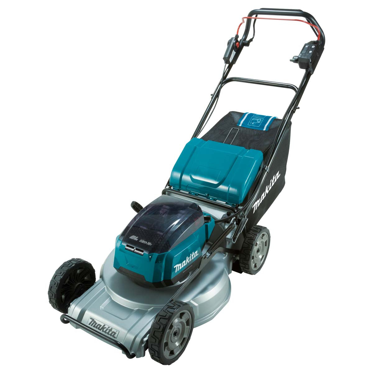 36V (18V x 2) 534mm (21") Brushless Self-Propelled Lawn Mower Bare (Tool Only) DLM533ZX by Makita