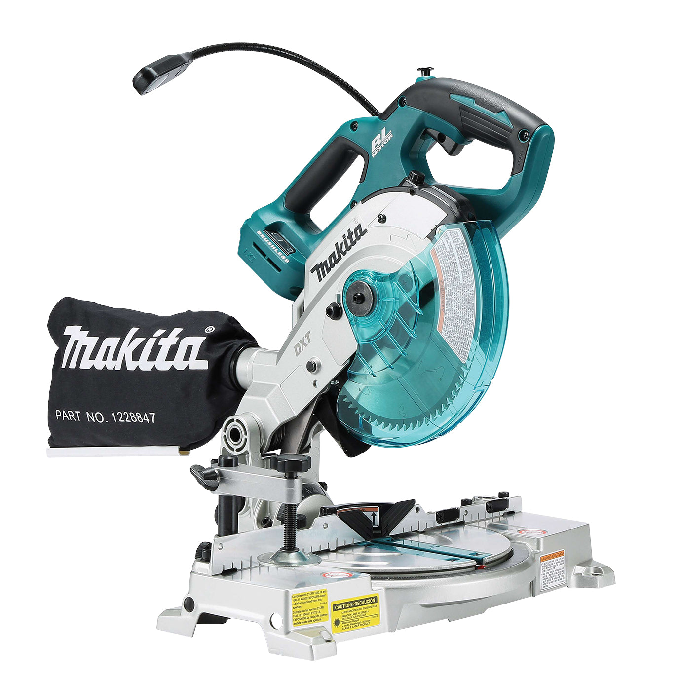 18V Brushless 165mm (6-1/2") Compact Mitre Saw Bare (Tool Only) DLS600Z by Makita