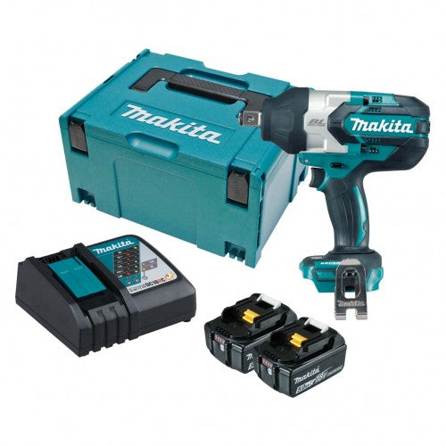 18V 5.0Ah 3/4" Brushless Impact Wrench Kit DTW1001RTJ by Makita