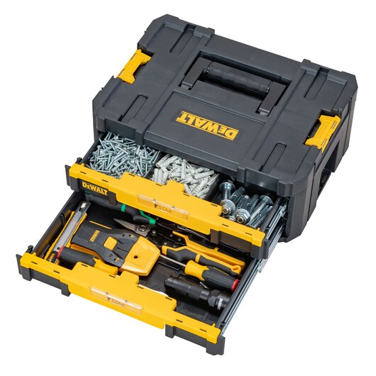 TSTAK IV Shallow 2 Drawer Tool Box Organiser DWST1-70706 by Dewalt