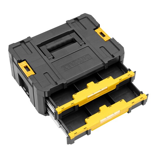 TSTAK IV Shallow 2 Drawer Tool Box Organiser DWST1-70706 by Dewalt