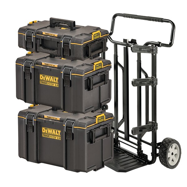 4 IN 1 Stackable Storage Tool Box System TOUGHSYSTEM 2.0 DWST83401-1 by Dewalt
