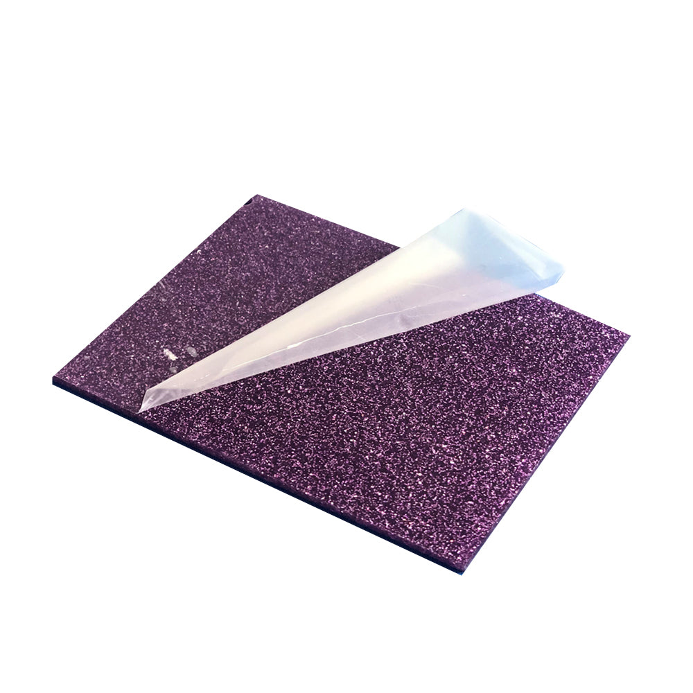 3mm Small Purple Speck Glitter Cast Acrylic Panel / Sheet by Tough Acrylic