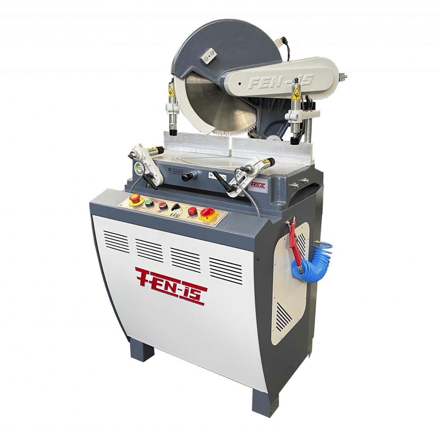400mm Hydro Pneumatic Automatic Aluminium, PVC & Wood Profile Cutting Mitre Saw Machine 415V FN 400HP by Fen-Is