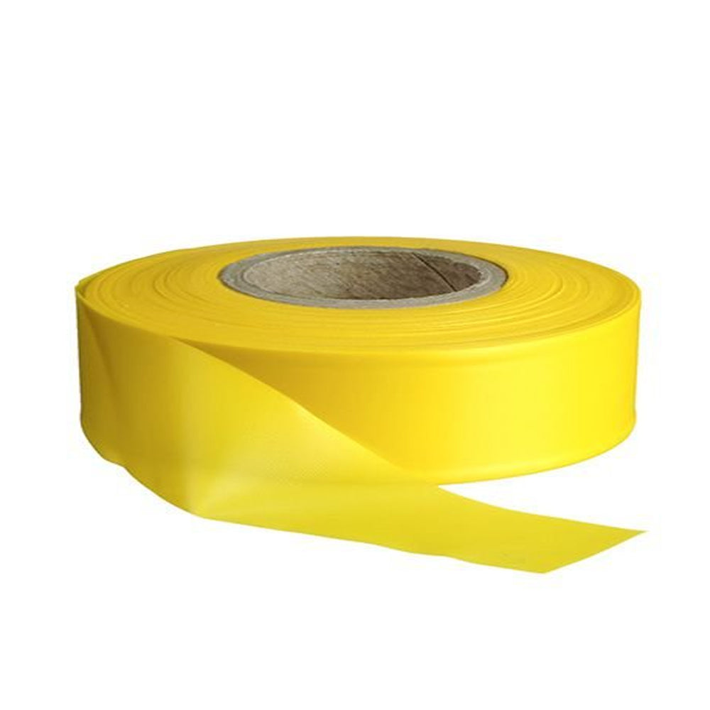 25mm (1") x 100m Yellow Flagging Tape FT100Y by Lufkin